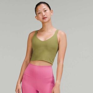 LULULEMON Bronze Green Align Tank Top